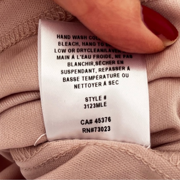 Le Château Cream Lace Midi Dress Sz 6 NWT Romantic High Low Bridal Cottagecore - Picture 11 of 13